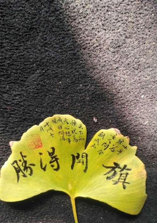 银杏花（花语、传说与象征）